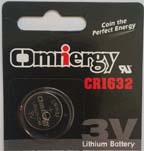 CR1632 LITHIUM BATTERY (5 Pack)